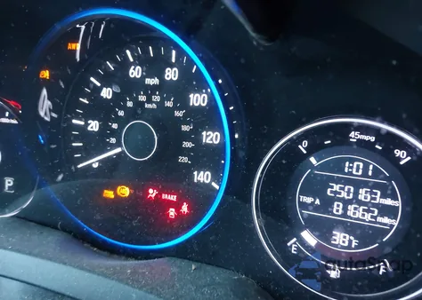 2018 Honda Hr-V Lx z USA, uszkodzony, nr VIN 3CZRU6H33JG726729